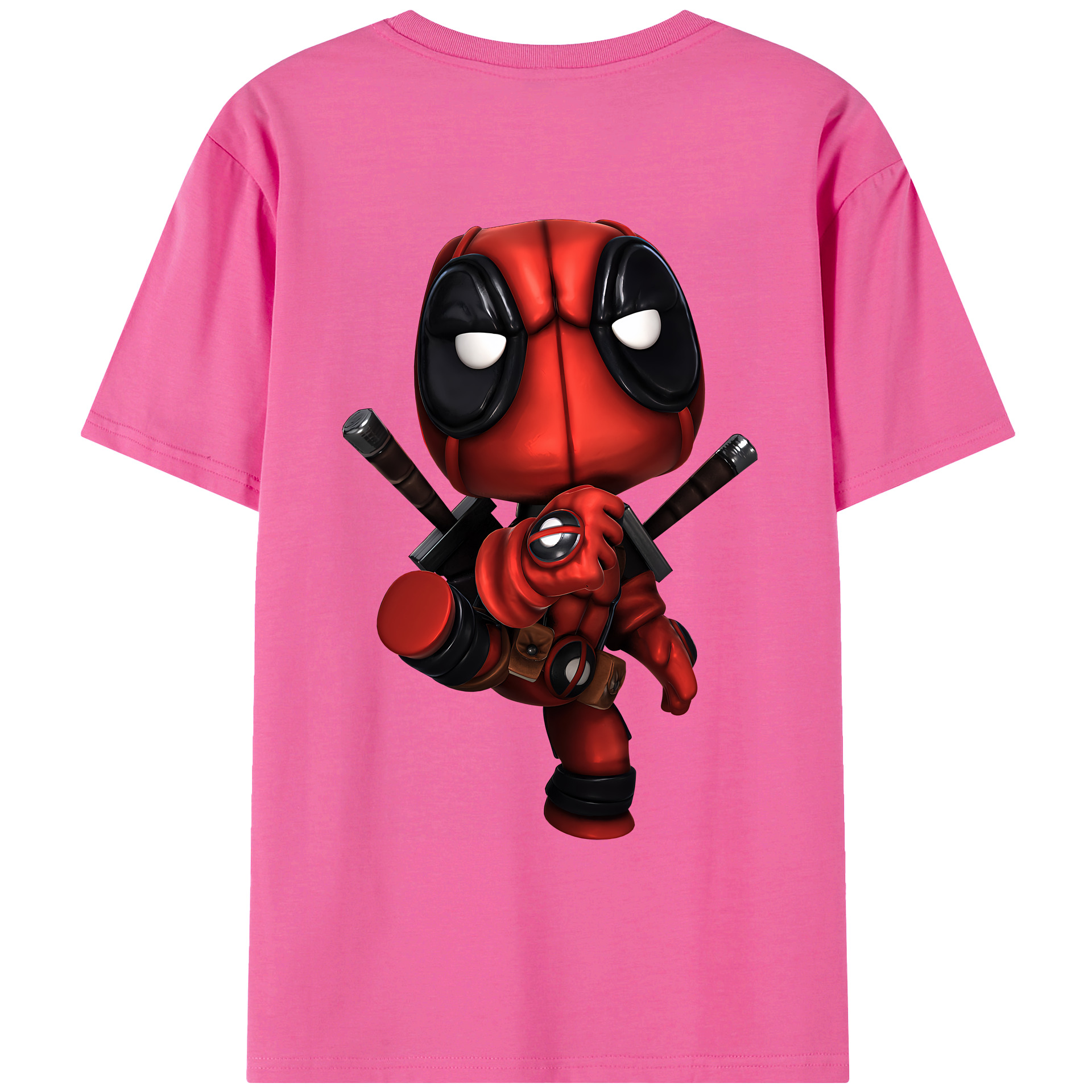 （画像用） Deadpool デッドプール レディース半袖Tシャツ(バックプリント)